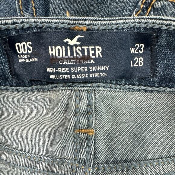 Holster High Rise Skinny Stretch Jeans Juniors sz 23” x 28” - Picture 6 of 7